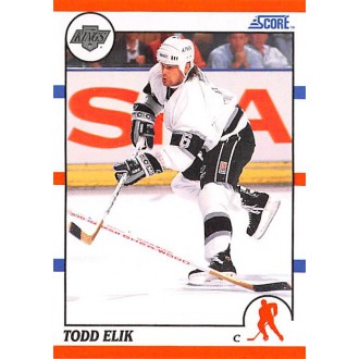 Řadové karty - Elik Todd - 1990-91 Score American No.297