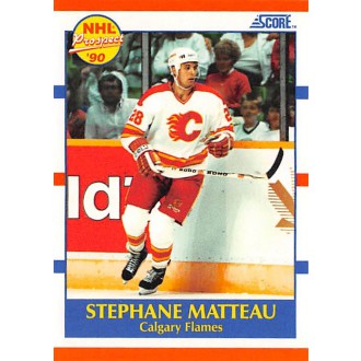 Řadové karty - Matteau Stephane - 1990-91 Score American No.381