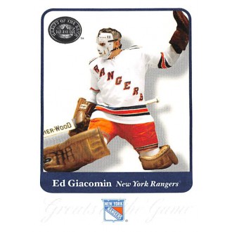 Řadové karty - Giacomin Ed - 2001-02 Greats of the Game No.21