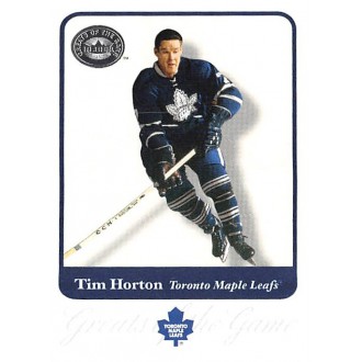 Řadové karty - Horton Tim - 2001-02 Greats of the Game No.30