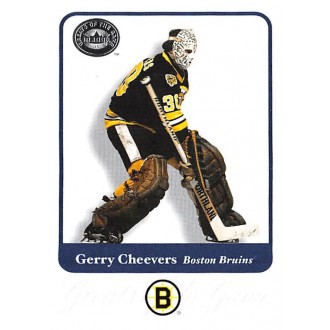 Řadové karty - Cheevers Gerry - 2001-02 Greats of the Game No.60