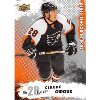 Řadové karty - Giroux Claude - 2008-09 Rookie Class No.4