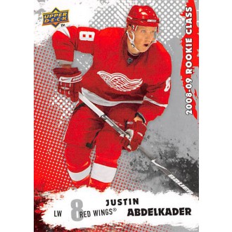 Řadové karty - Abdelkader Justin - 2008-09 Rookie Class No.14