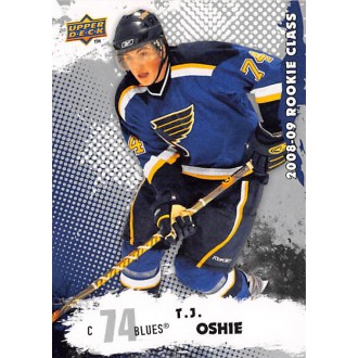 Řadové karty - Oshie T.J. - 2008-09 Rookie Class No.42