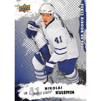 Řadové karty - Kulemin Nikolai - 2008-09 Rookie Class No.43