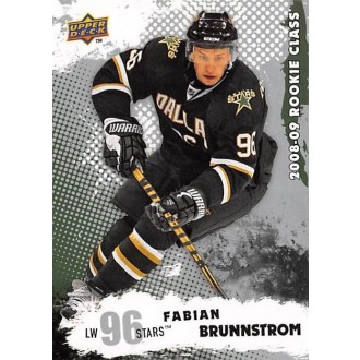 Řadové karty - Brunnstrom Fabian - 2008-09 Rookie Class No.34