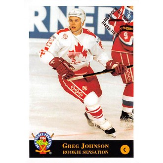 Řadové karty - Johnson Greg - 1993-94 Classic Pro Prospects No.17