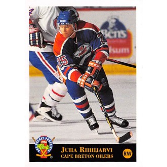 Řadové karty - Riihijarvi Juha - 1993-94 Classic Pro Prospects No.48