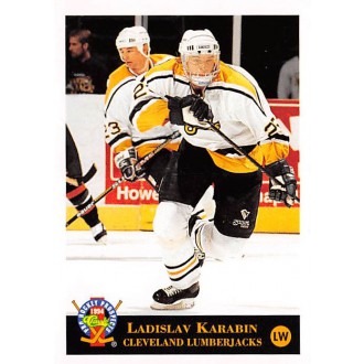 Řadové karty - Karabin Ladislav - 1993-94 Classic Pro Prospects No.108