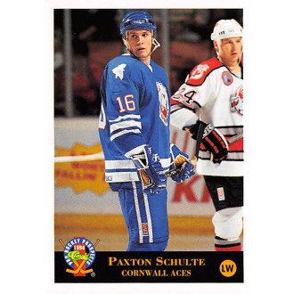 Řadové karty - Schulte Paxton - 1993-94 Classic Pro Prospects No.124