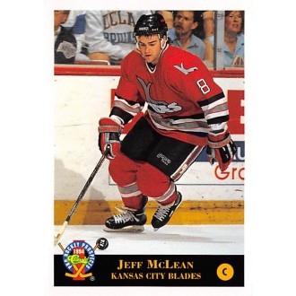 Řadové karty - McLean Jeff - 1993-94 Classic Pro Prospects No.139