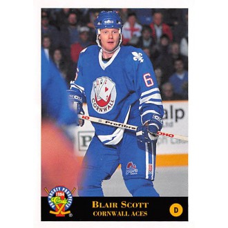 Řadové karty - Scott Blair - 1993-94 Classic Pro Prospects No.148