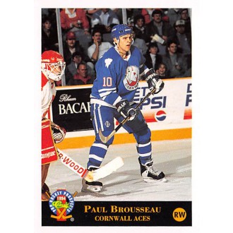 Řadové karty - Brousseau Paul - 1993-94 Classic Pro Prospects No.152