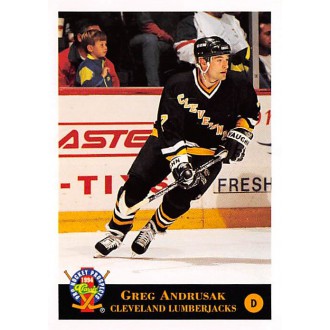 Řadové karty - Andrusak Greg - 1993-94 Classic Pro Prospects No.156