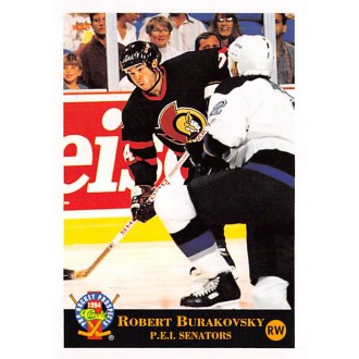 Řadové karty - Burakowsky Robert - 1993-94 Classic Pro Prospects No.166
