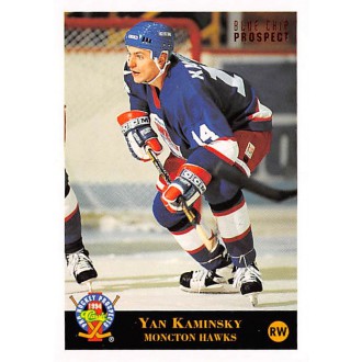 Řadové karty - Kaminsky Yan - 1993-94 Classic Pro Prospects No.185