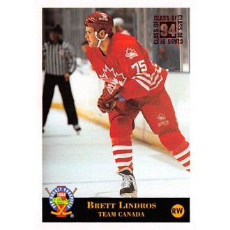 Řadové karty - Lindros Brett - 1993-94 Classic Pro Prospects No.204