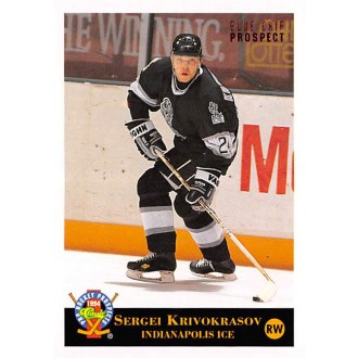 Řadové karty - Krivokrasov Sergei - 1993-94 Classic Pro Prospects No.220