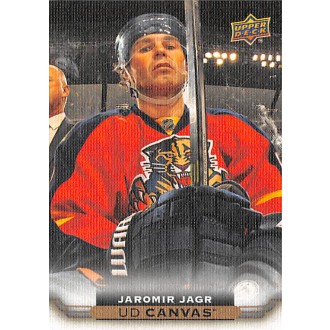 Insertní karty - Jágr Jaromír - 2015-16 Upper Deck Canvas No.C157