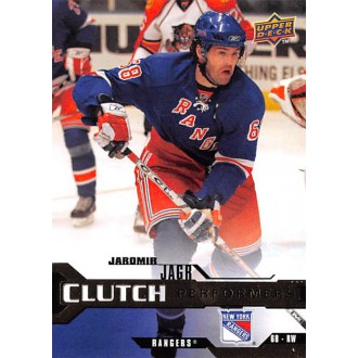 Insertní karty - Jágr Jaromír - 2007-08 Upper Deck Clutch Performers No.CP7