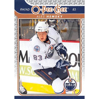 Řadové karty - Hemský Aleš - 2009-10 O-Pee-Chee No.84