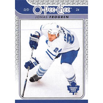 Řadové karty - Frogren Jonas - 2009-10 O-Pee-Chee No.115