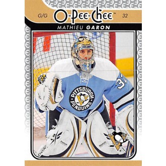 Řadové karty - Garon Mathieu - 2009-10 O-Pee-Chee No.185