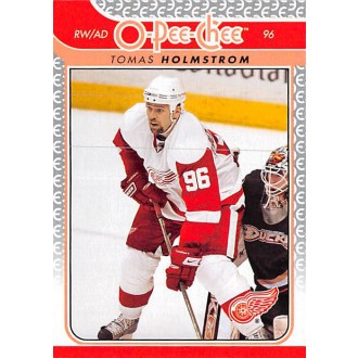 Řadové karty - Holmstrom Tomas - 2009-10 O-Pee-Chee No.196
