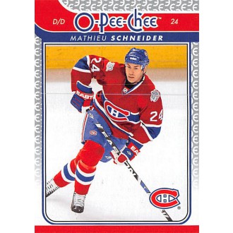 Řadové karty - Schneider Mathieu - 2009-10 O-Pee-Chee No.326