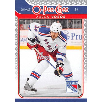 Řadové karty - Voros Aaron - 2009-10 O-Pee-Chee No.376