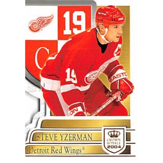 Řadové karty - Yzerman Steve - 2003-04 Crown Royale No.39