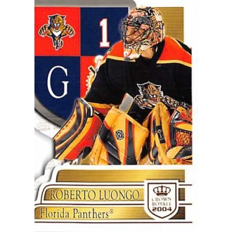 Řadové karty - Luongo Roberto - 2003-04 Crown Royale No.45