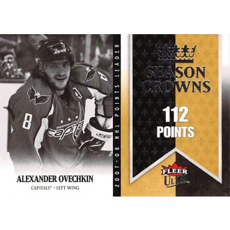 Insertní karty - Ovechkin Alexander - 2008-09 Ultra Season Crowns No.SC3