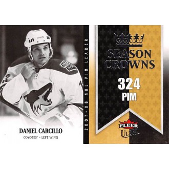 Insertní karty - Carcillo Daniel - 2008-09 Ultra Season Crowns No.SC9