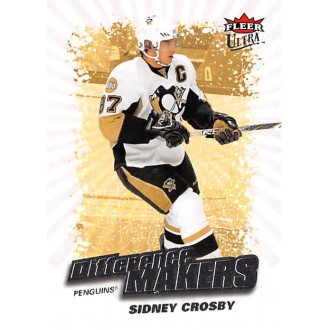 Insertní karty - Crosby Sidney - 2008-09 Ultra Difference Makers No.DM11