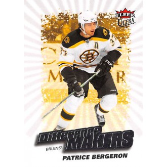 Insertní karty - Bergeron Patrice - 2008-09 Ultra Difference Makers No.DM17