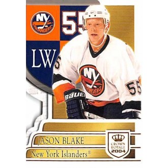Řadové karty - Blake Jason - 2003-04 Crown Royale No.64
