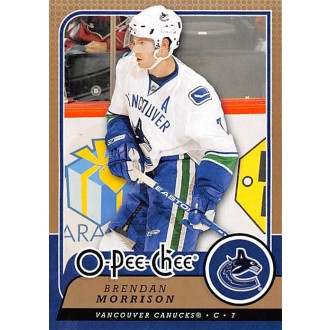 Řadové karty - Morrison Brendan - 2008-09 O-Pee-Chee No.76