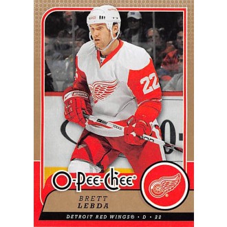 Řadové karty - Lebda Brett - 2008-09 O-Pee-Chee No.145