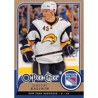 Řadové karty - Kalinin Dmitri - 2008-09 O-Pee-Chee No.153