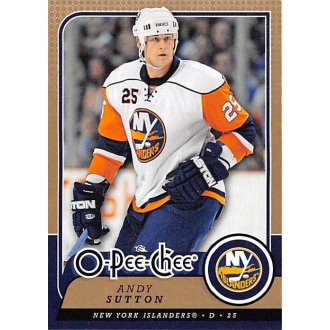 Řadové karty - Sutton Andy - 2008-09 O-Pee-Chee No.245