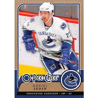 Řadové karty - Sedin Daniel - 2008-09 O-Pee-Chee No.318