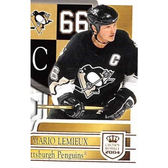Řadové karty - Lemieux Mario - 2003-04 Crown Royale No.80