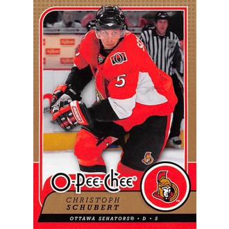 Řadové karty - Schubert Christoph - 2008-09 O-Pee-Chee No.341