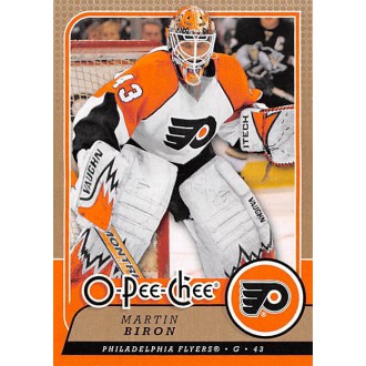 Řadové karty - Biron Martin - 2008-09 O-Pee-Chee No.417