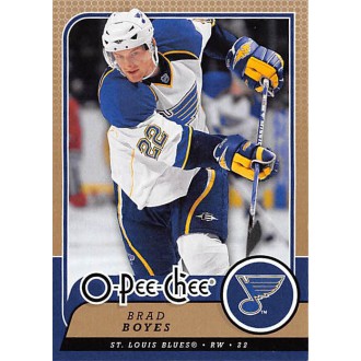 Řadové karty - Boyes Brad - 2008-09 O-Pee-Chee No.474
