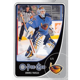Řadové karty - Pavelec Ondřej - 2010-11 O-Pee-Chee No.62