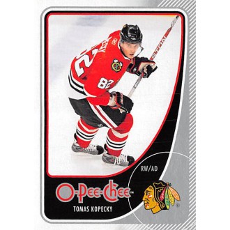 Řadové karty - Kopecký Tomáš - 2010-11 O-Pee-Chee No.252