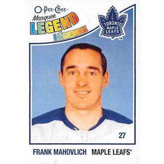 Řadové karty - Mahovlich Frank - 2010-11 O-Pee-Chee No.574