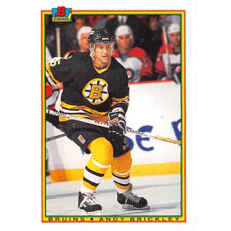 Řadové karty - Brickley Andy - 1990-91 Bowman No.27